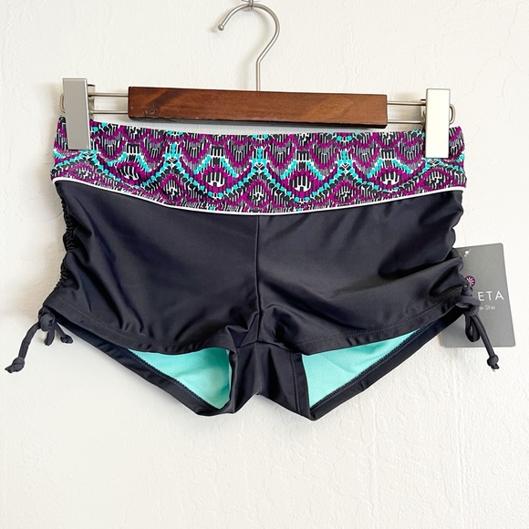 Athleta Swim Athleta Cozumel Scrunch Swim Boy Shorts Poshmark